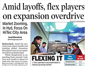 Amid layoffs, flex players on expansion overdrive