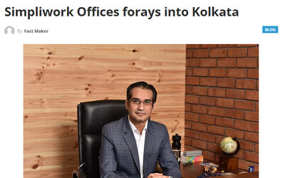 Simpliwork Offices forays into Kolkata